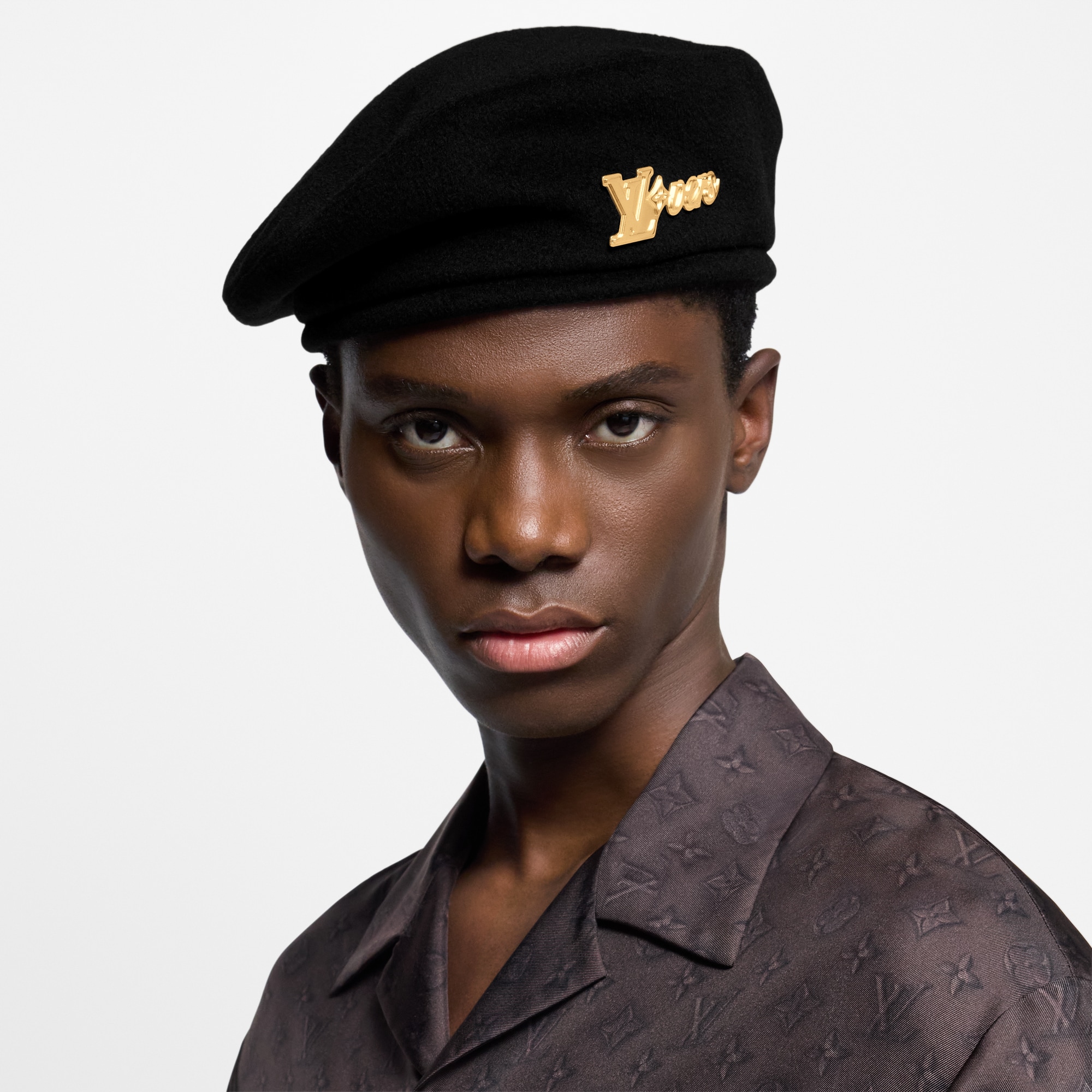 LV Vers Beret S00 - Men - Accessories | LOUIS VUITTON ®